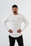 Men's Sports Bodysuit | White | Long Sleeve Sports T-shirt | Basic Series |
