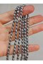 Bracelet Size Hematite Stone Barley Cut Half Strand 4*5.5mm (49640) (18CM LONG)