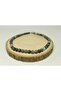 Bracelet Boy Emerald Stone Half Chain 8mm (18cm in Length)