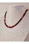 Flat Faceted Agate Pendant 6x4mm (with Fixed Clip) (42815) - 6