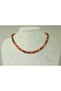 Agate Stone 6mm Necklace (with Clip) (23660) - 4
