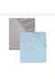 2 Pieces Cotton and Elastic 70x140 Combed Cotton Baby Bedsheet