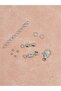 Rhodium Plated Jewelry Clasp Set / 2 pieces (52452)