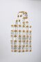 Comet Transparent Gold Color Bead Bag, Handbag, Evening Bag - 4