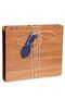 Gift Set with Wooden Box, Silk Tie, Silk Handkerchief, Metal Cufflinks, Bamboo Socks - 2