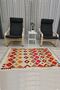 Cotton Series Multy Tones Authentic Diamond Patterned Decorative Woven Base Rug - 2