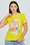 Yellow Front Printed Basic - 4