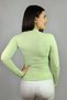 Mint Green Baby Overlock Detailed Blouse - 3
