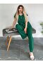 Women's Pajamas Set Cotton Button Collar - 3