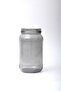 Black Pearl 12 Pieces Glass Jar Spice Set - Vacuumed with Silicone Lid - 5