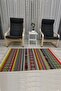 Cotton Series Multy Shades Geometric Authentic Pattern Decorative Woven Base Rug - 2
