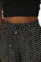 WOMEN'S WIDE- Wide-Leg Patterned PANTS WITH ELASTIC WAISTBAND - 2