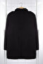 Black Men's Regular Fit Winter Wool Blend Winter Cashmere Coat Tmnaw25Kb00002 - 8