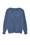 Indigo Couple Basic V Yaka Triko Hırka TWOAW24HI00383 - 7