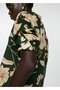 Floral Pattern Cotton Shirt - 7