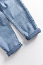 High Waist Girl's Jeans Pants Children's Jeans - 7