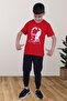 Oversize Printed Boy's Short Sleeve Top and Bottom Set - 5