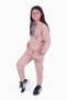 YAKO KIDS GIRL HOODED PRINTED TRACKSUIT - 3