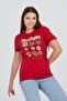 Blood Red Double Sleeve Cotton Basic