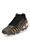 Unisex Sock Cleats Football Shoes Khaki Black - 3