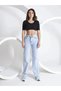 BUCHA JEANS LONG LENGTH HIGH WAIST STRAIGHT FIT JEAN PALAZZO