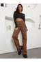 BUCHA JEANS LONG LENGTH HIGH WAIST STRAIGHT FIT JEAN PALAZZO