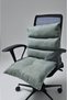 Green Color Orthopedic Office Chair Cushion - Guest Chair Chair Cushion Back Support - 5