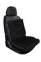 Office Chair Auto Vehicle Seat Lumbar Support Pillow & Back Cushion Black - 2