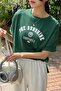 Oversized PRINTED CREW NECK T-SHIRT - 2