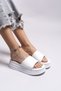 Loukerios Women's Slippers0012315 White - 2