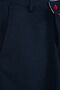 Men's Dark Blue Slim Fit Linen Shorts Vavn9y-2200196-5 - 3