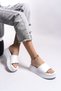 Loukerios Women's Slippers0012315 White - 3