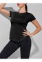 Ghassy Co. Women's Dry Fit Running Yoga Quick Dry Moisture Absorbing Airable Sports T-Shirt with Mesh on the Sides - 4