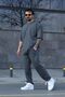 Men's Casual Short Sleeve T-Shirt Pajama Set