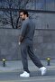 Men's Casual Short Sleeve T-Shirt Pajama Set - 2