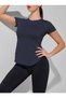 Ghassy Co. Women's Dry Fit Running Yoga Quick Dry Moisture Absorbing Airable Sports T-Shirt with Mesh on the Sides - 4