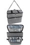 22 Lt Gray Thermos - Camping, Picnic, Insulated Styling with Hanger that Holds Warm and Cold - 5