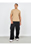 Hashtag Minimal Printed Neck Interlock Regular Fit T-shirt - 2