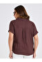 Cotton Gauze Textured Shirt with Turn-Up Sleeves - 5