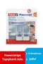 Powerstrips Şeffaf Askı, Beyaz