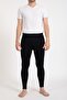 Black Unisex Thick Wool Thermal Leggings 0213y - 7