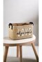 Love Printed Jute Closet Interior Kids Room Toy Organizer Folding Storage Basket Organizer30X22X18 - 5