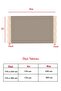 Brown Sofa Cover 170X230 cm - Cotton Yarn, Decorative and Durable - Protect Your Sofa - 6