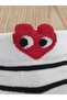 Women's Heart Smiling Face Emoji Short Booties Socks | 5 Pairs - 7