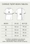 Unisex μονόχρωμο μπλουζάκι Basic Oversize - 6