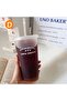 زجاج بلاستيكي لطيف سعة 700 مل مع غطاء وقش |   كوب قهوة بارد خالٍ من مادة BPA للعرض التقديمي - 2