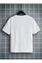Unisex Comfortable Cotton Printed White Children's T-shirt - 2