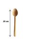 Boxwood Spoon Genuine Boxwood Spoon, Boxwood Wooden Spoon Natural Spoon Food Spoon 25 Cm - 3