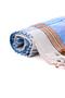 Cotton Bath Beach Travel Towel Turkish Bath Peshtamal 80 X 180 cm Blue Turkish Bath Peshtamal - 4