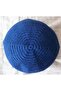 Navy Blue Cotton Prayer Beads - Hundred Percent Hand-Knitted, 03Cotton Blue - 4